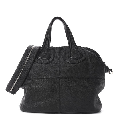 Givenchy Glazed Pebbled Calfskin Medium Nightingale Black 1 of 13