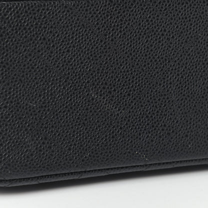 Chanel Caviar Quilted Jumbo Double Flap Black 11 of 12