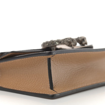 Gucci Dollar Calfskin Crystal Super Mini Dionysus Shoulder Bag Natural Tan Black Diamond 8 of 9