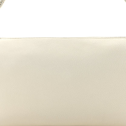 The Row Grained Calfskin 90's Bag Ivory 7 of 12
