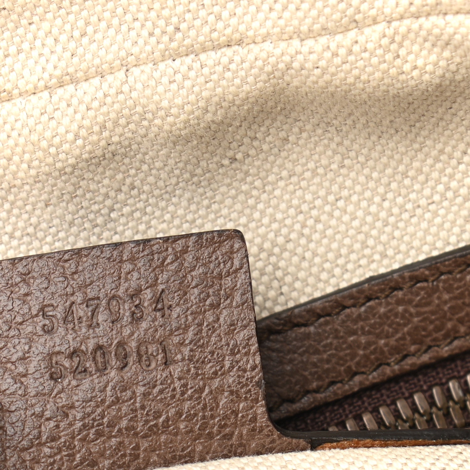 Gucci GG Supreme Monogram Web Medium Ophidia Messenger Bag Brown 7 of 9