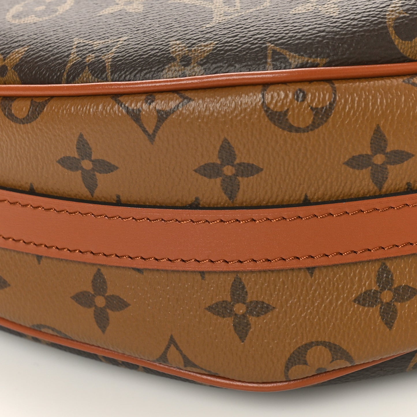Reverse Monogram Loop Hobo