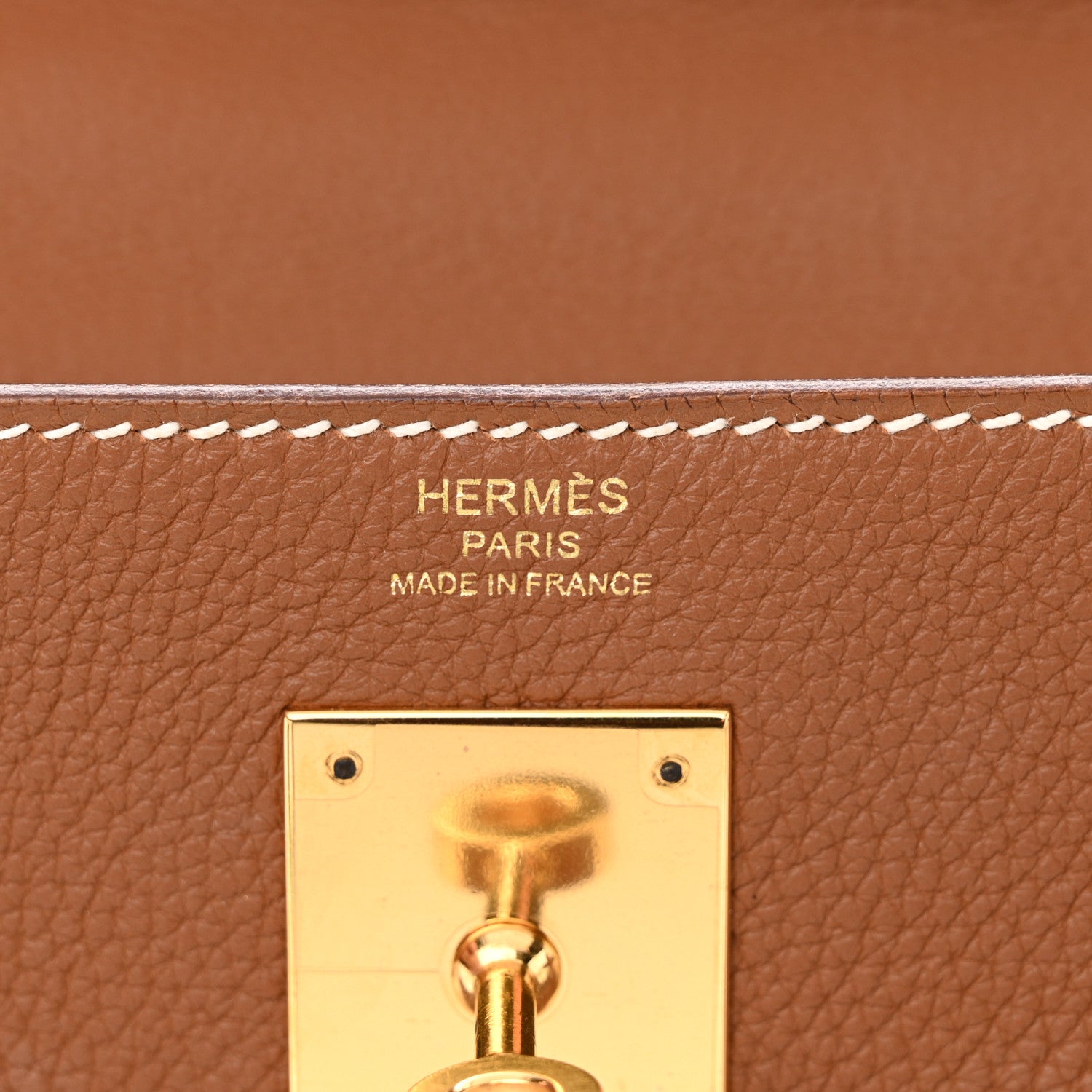 Hermes Togo Kelly Retourne 32 Gold 6 of 14
