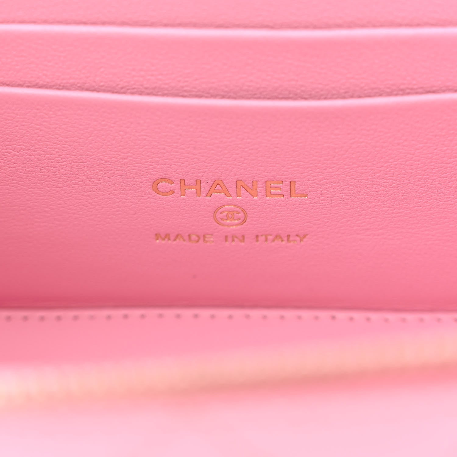 Chanel Caviar Quilted Sweetheart Vanity Case Pink 6 of 11