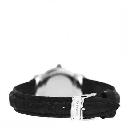 Tiffany Platinum Alligator 28mm Mark Resonator Quartz Watch 3 of 5