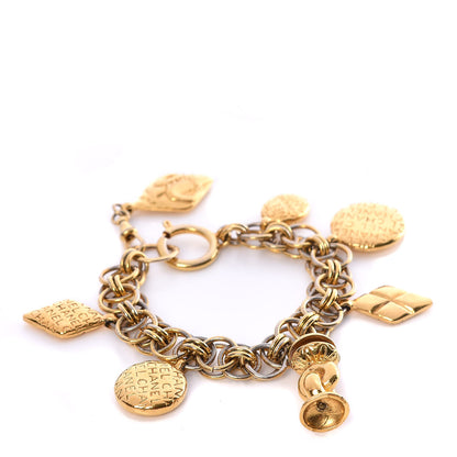 Chanel Bijoux Charm Bracelet Gold 1 of 8