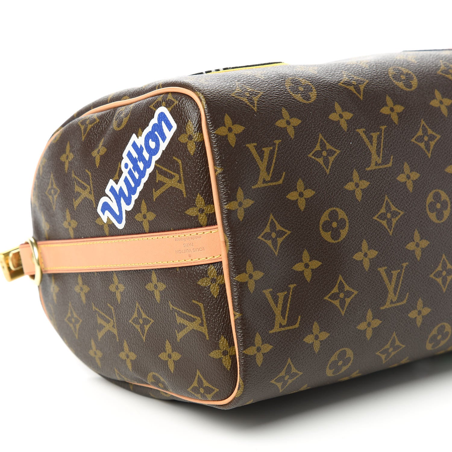 Louis Vuitton Monogram Patches Speedy Bandouliere 30 6 of 10