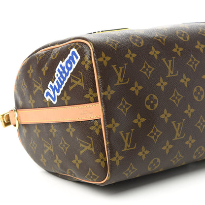Louis Vuitton Monogram Patches Speedy Bandouliere 30 6 of 10