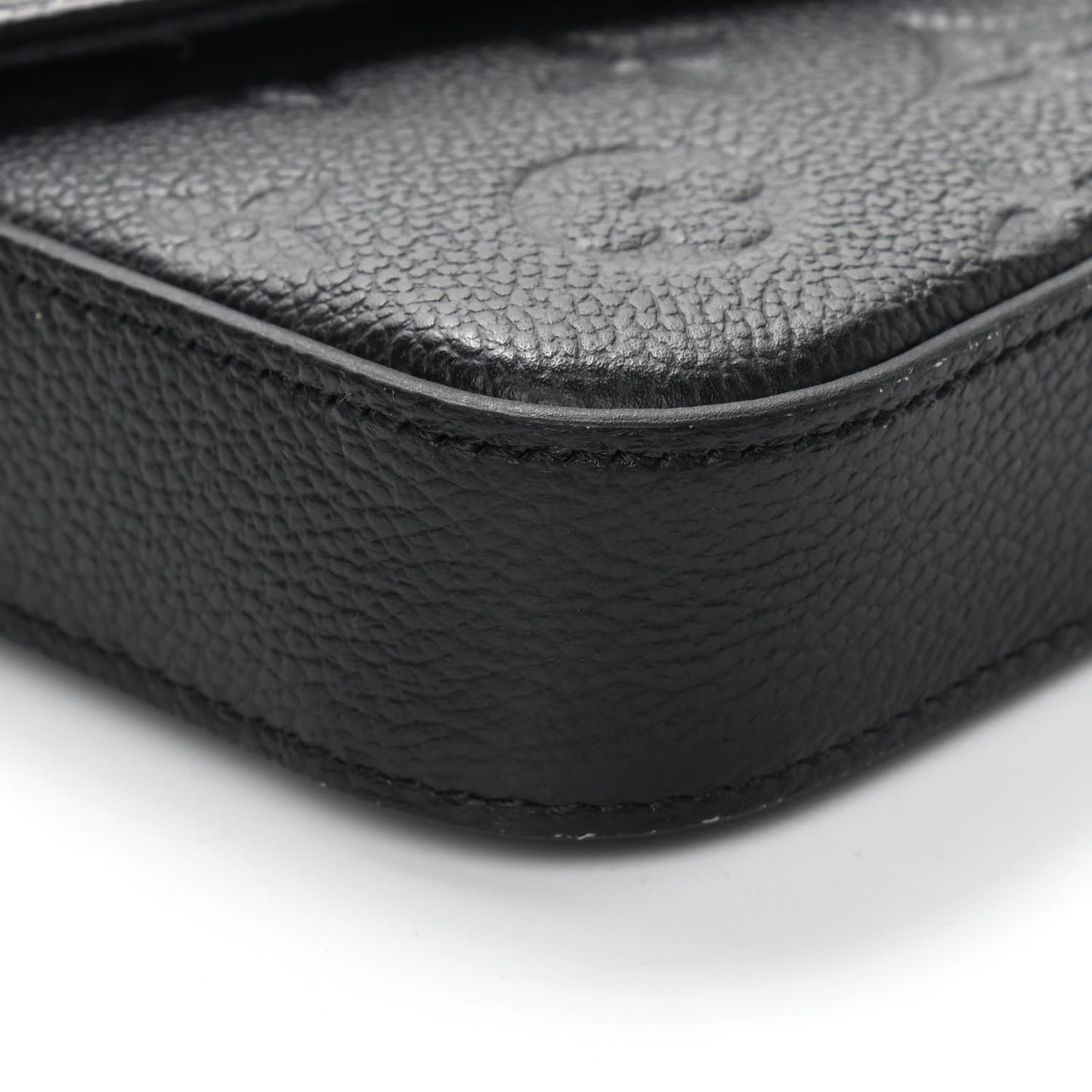 Empreinte Pochette Felicie Chain Wallet Black