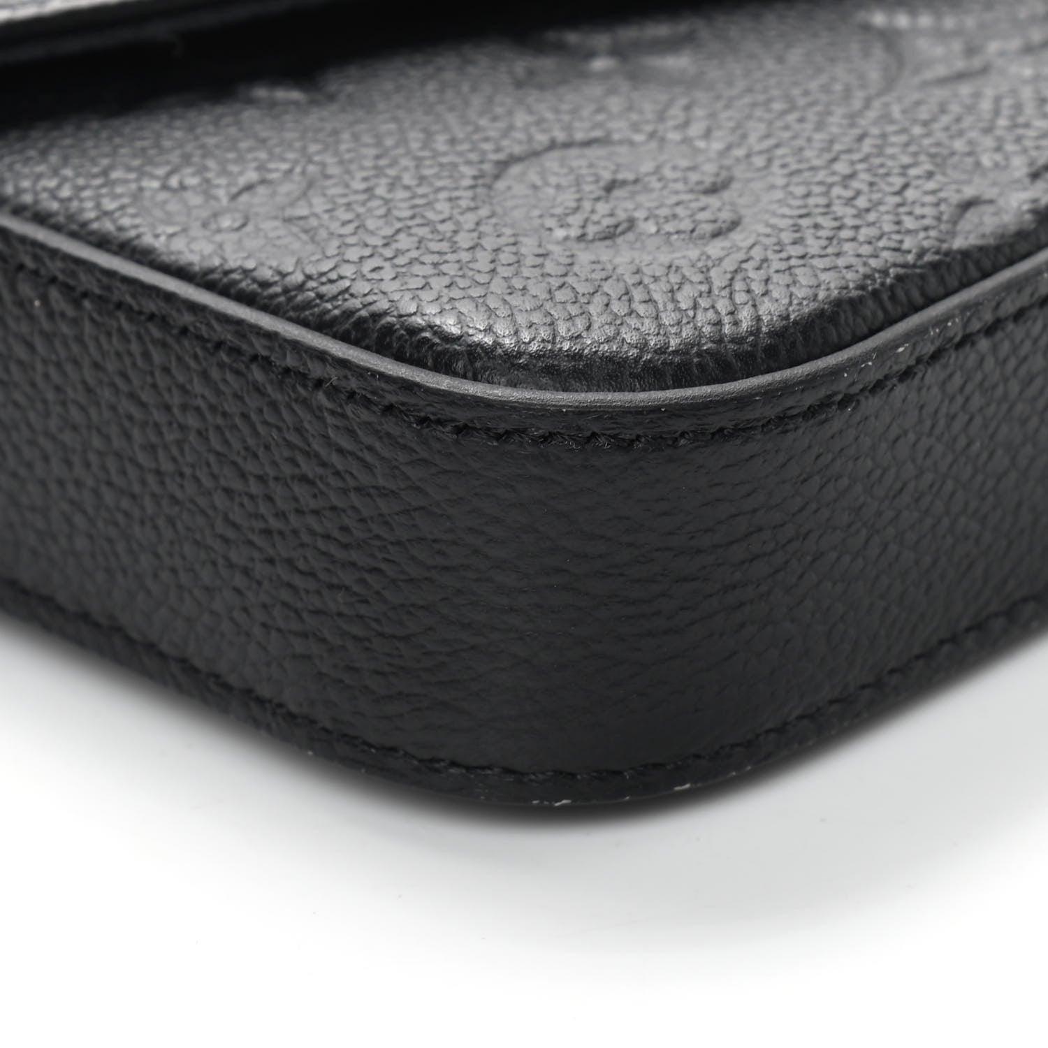 Louis Vuitton Empreinte Pochette Felicie Chain Wallet Black 6 of 10