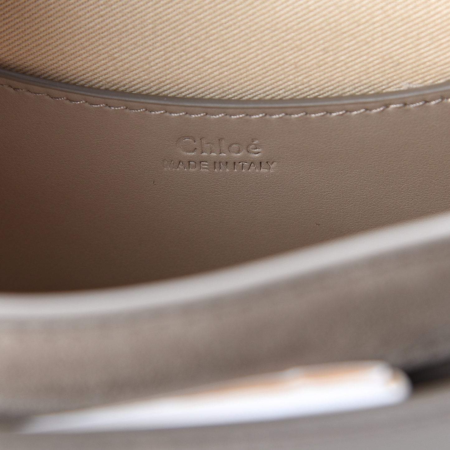 Calfskin Small Tess Bag Motty Grey