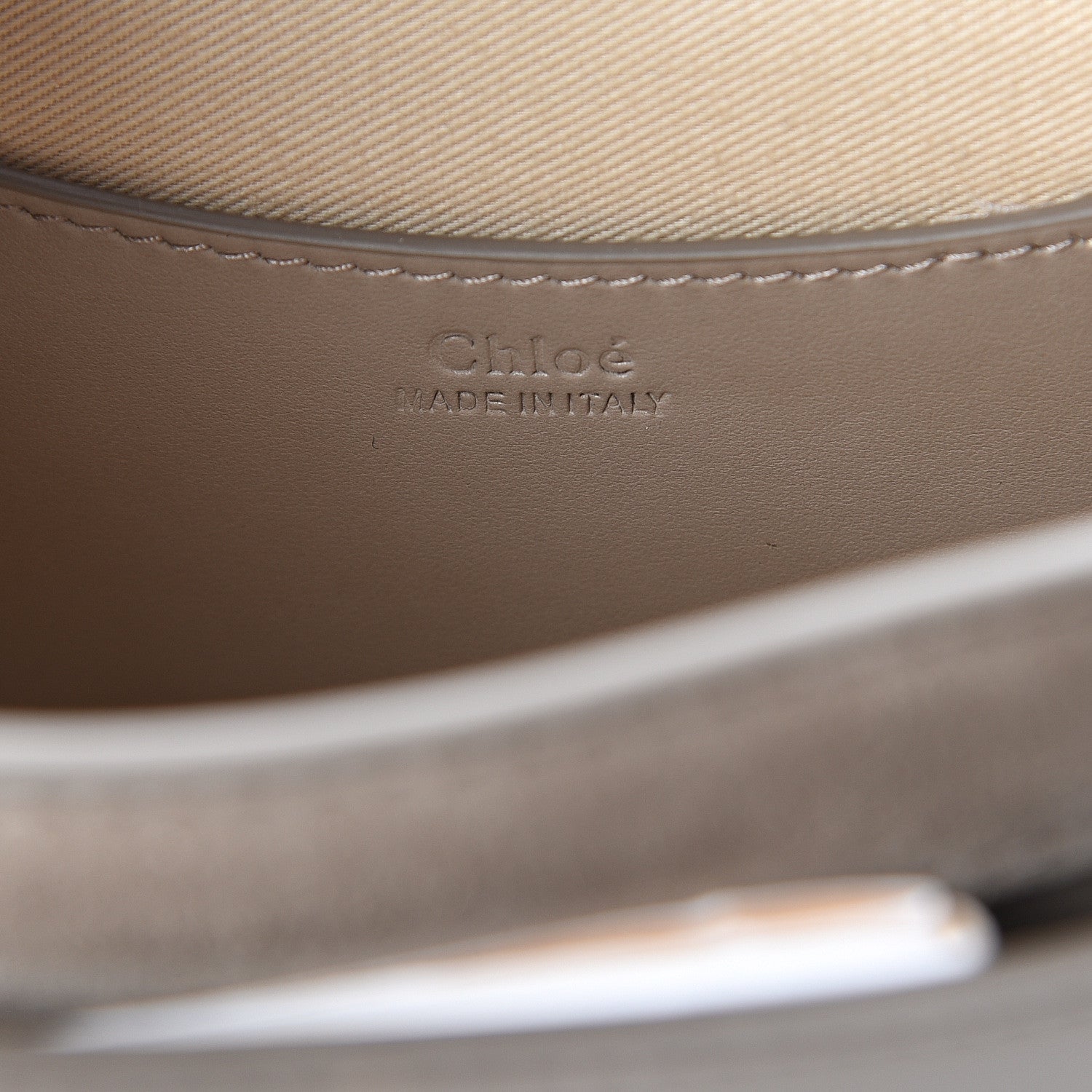 Chloe Calfskin Small Tess Bag Motty Grey 5 of 8