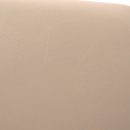 Saint Laurent Patent Grain de Poudre Lutetia Flap Clutch Beige 8 of 13