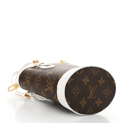 Louis Vuitton Monogram LV Match Nano Bucket Bag White 5 of 12