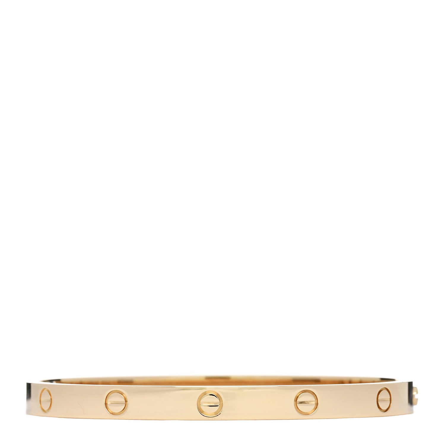 Cartier 18K Yellow Gold Medium LOVE Bracelet 16 1 of 8