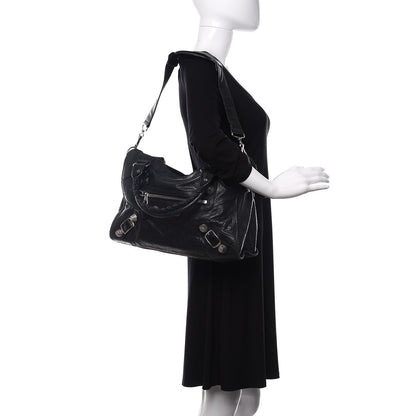 Balenciaga Agneau Giant 21 Silver Hardware City Black 2 of 11