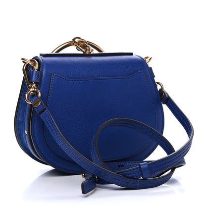 Chloe Calfskin Suede Small Nile Bracelet Bag Majesty Blue 2 of 4