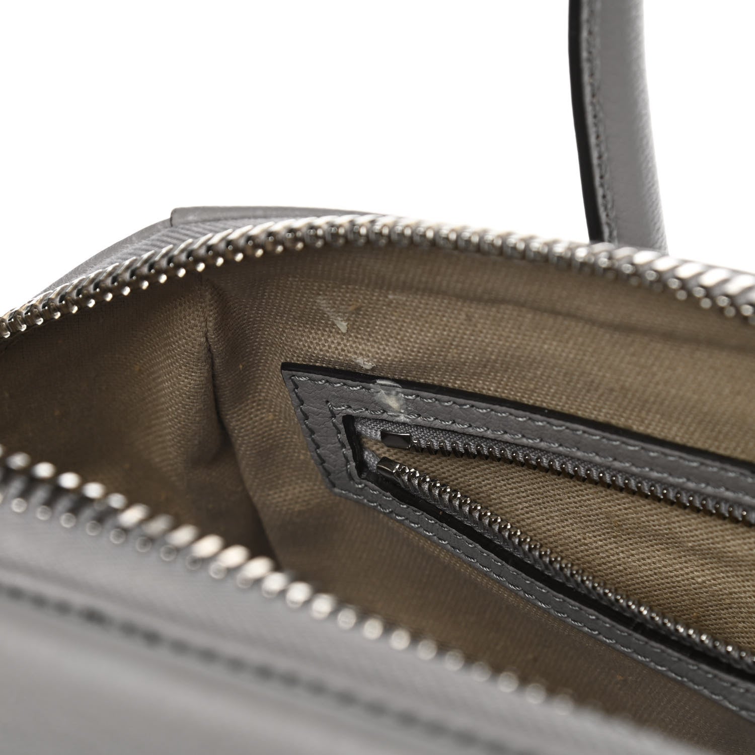 Givenchy Sugar Goatskin Medium Antigona Light Grey 17 of 17