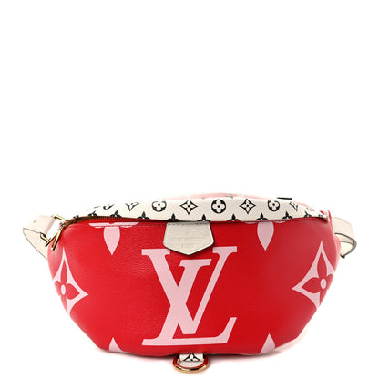 Louis Vuitton Monogram Giant Bumbag Rouge 1 of 8