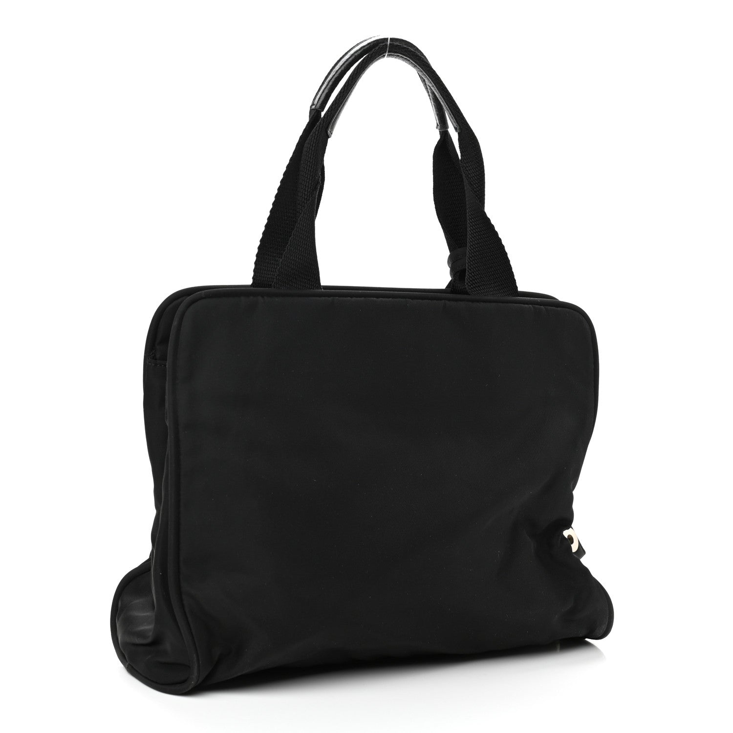 Prada Tessuto Nylon Briefcase Black 2 of 12