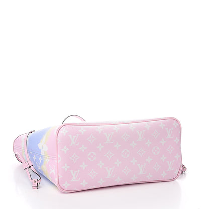 Louis Vuitton Monogram Escale Neverfull MM Pastel 4 of 10