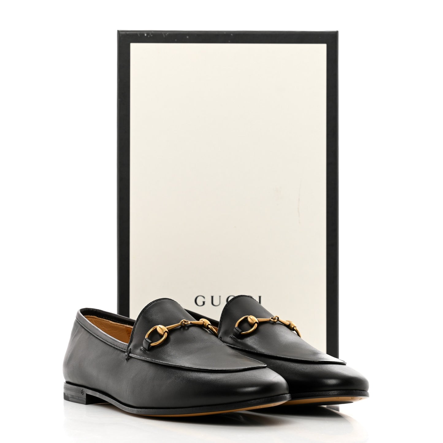 Calfskin Womens Jordaan Loafers 38.5 Black