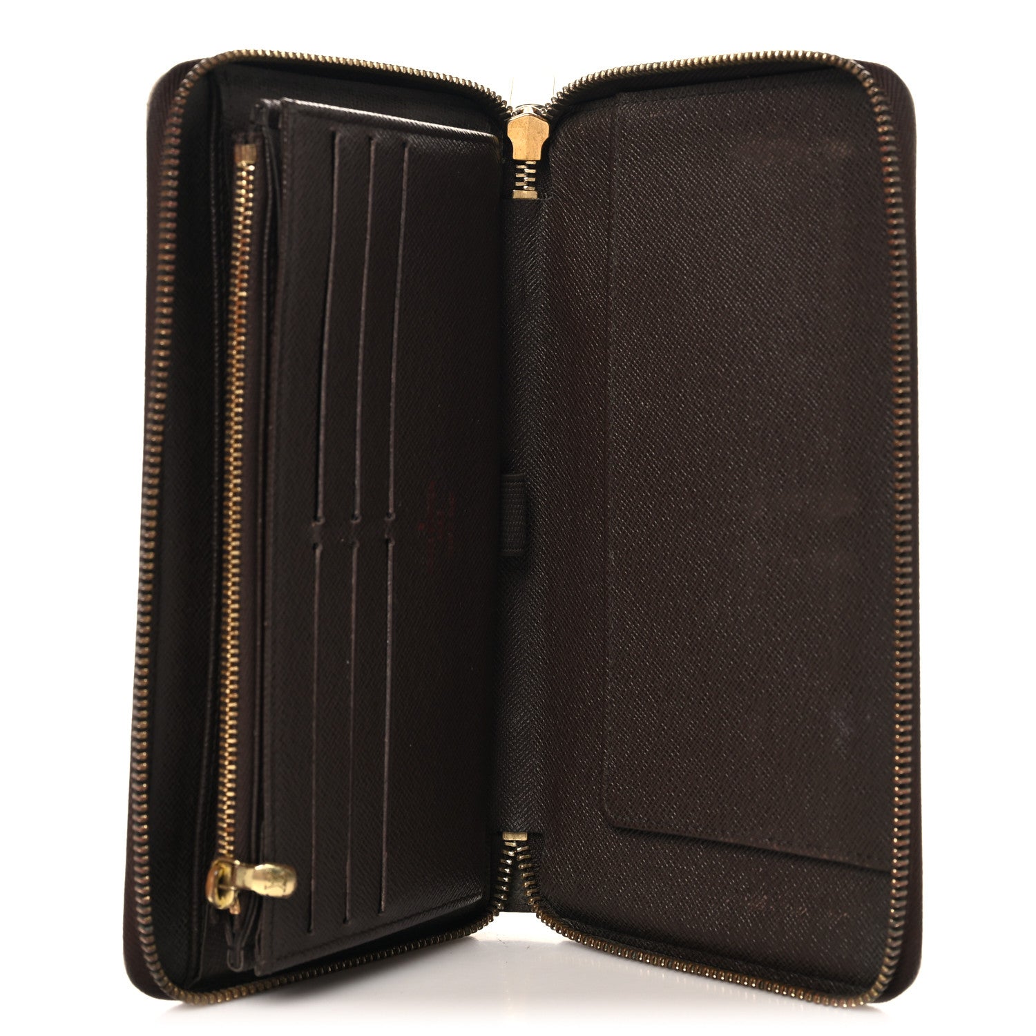Louis Vuitton Damier Ebene Zippy Organizer Wallet 5 of 10
