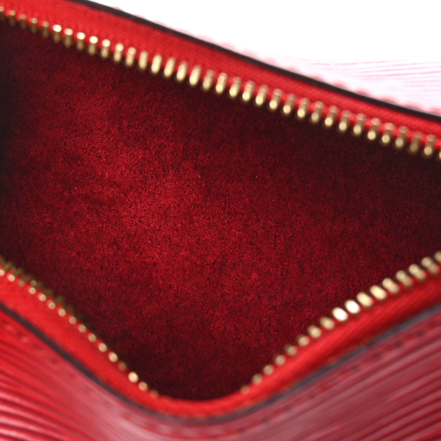 Louis Vuitton Epi Soufflot Pochette Castillan Red 4 of 9
