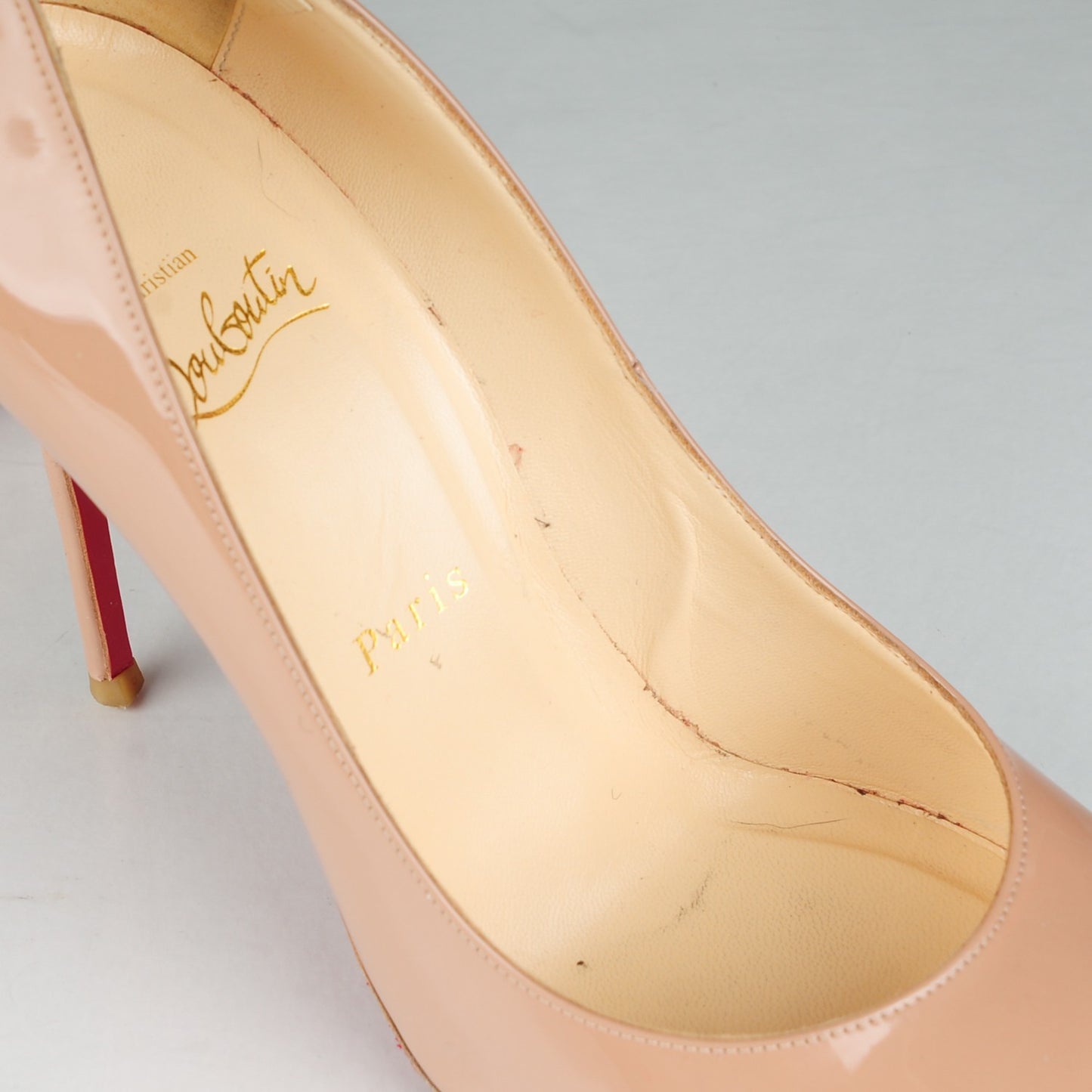 Patent Elisa 100 Pumps 38.5 Nude