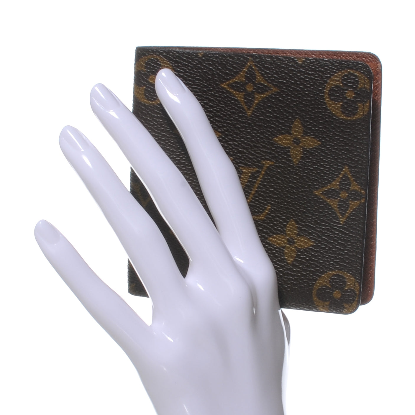Louis Vuitton Monogram Mens Billfold Wallet 6 Credit Card Slots 2 of 7