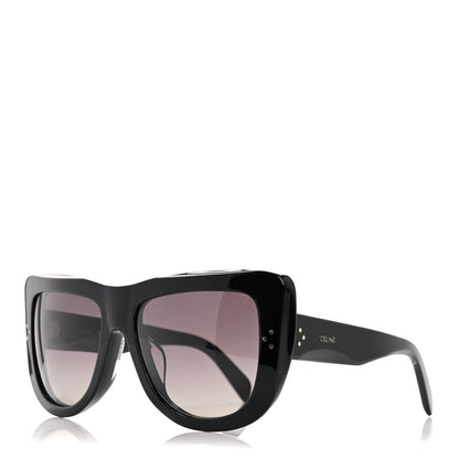 Celine Acetate Square Sunglasses CL40157U Black 1 of 7
