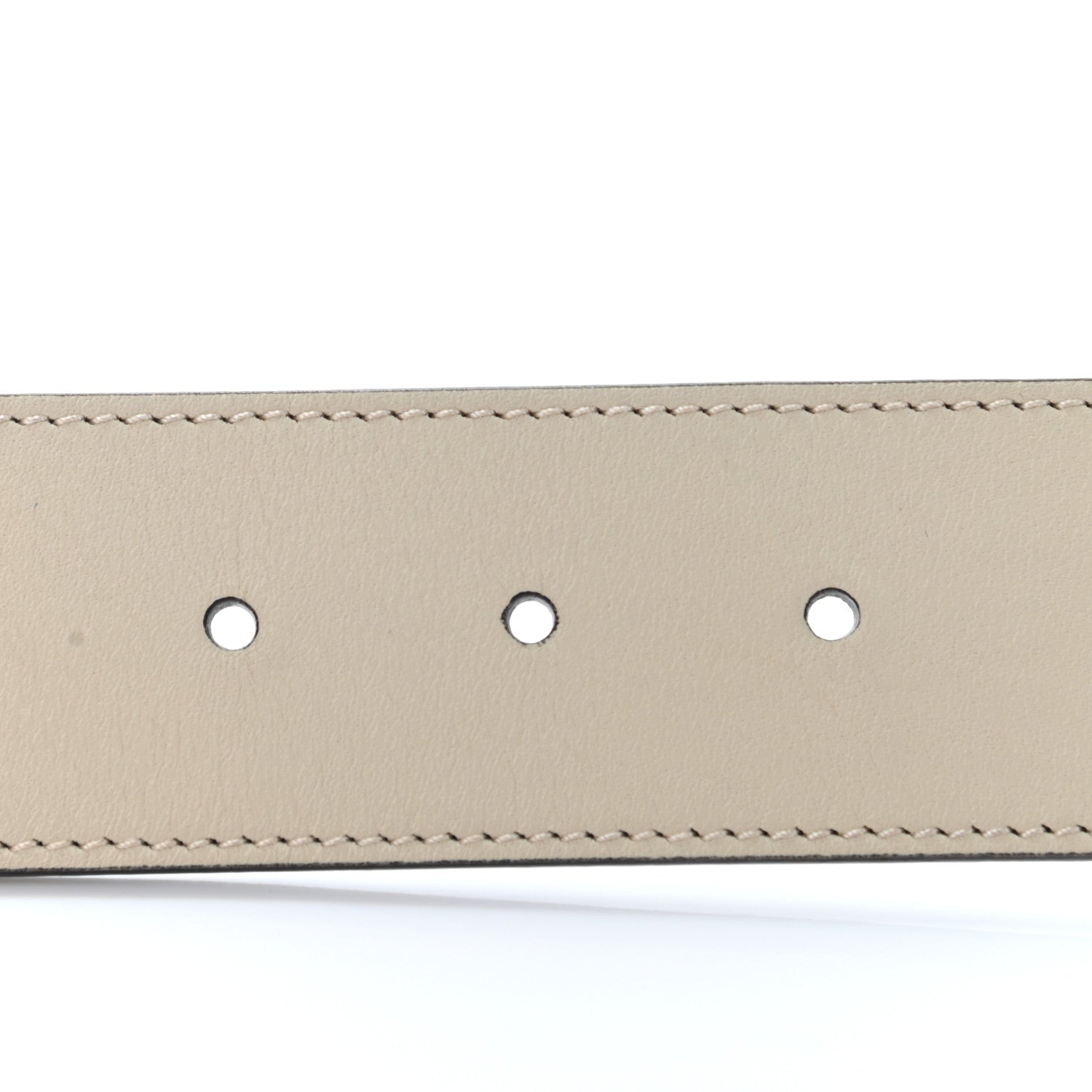 Gucci Calfskin Crystal Double G 40mm Belt 85 34 White Multicolor 4 of 5