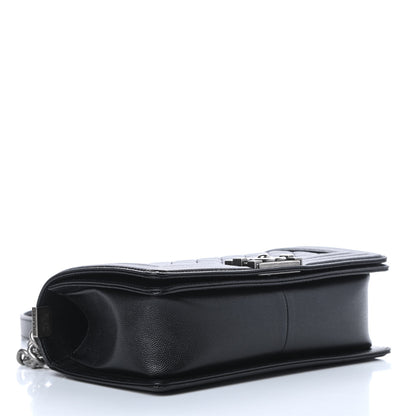 Chanel Caviar Quilted Medium Boy Flap Black 4 of 11