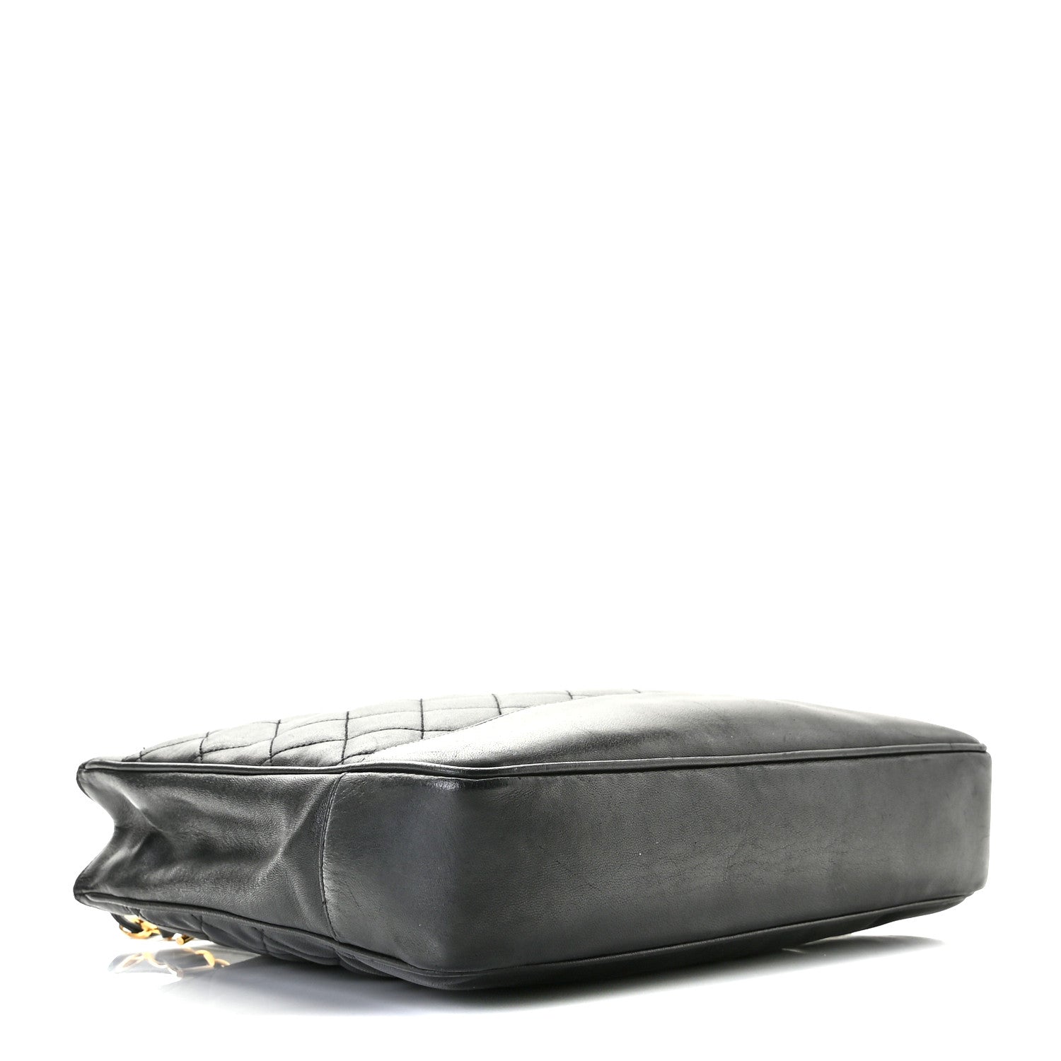 Chanel Lambskin Quilted Shoulder Bag Black 3 of 9
