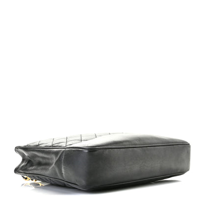 Chanel Lambskin Quilted Shoulder Bag Black 3 of 9