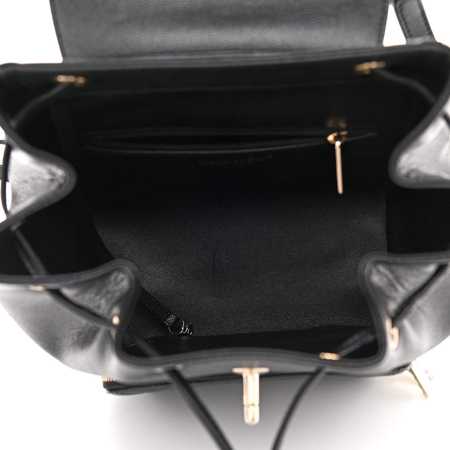 Chanel Caviar Quilted Business Affinity Backpack Black 5 of 10