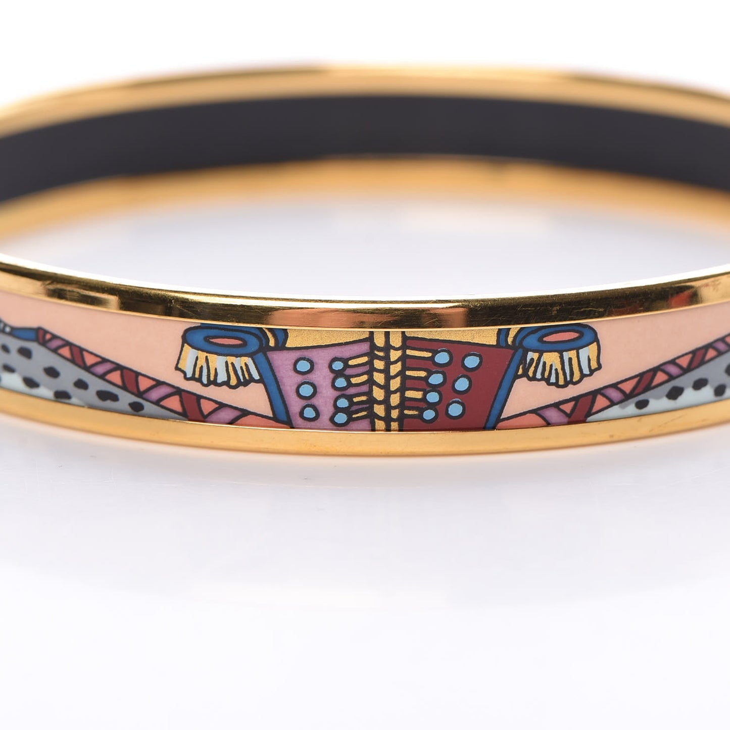 Enamel Printed Narrow Bracelet 70