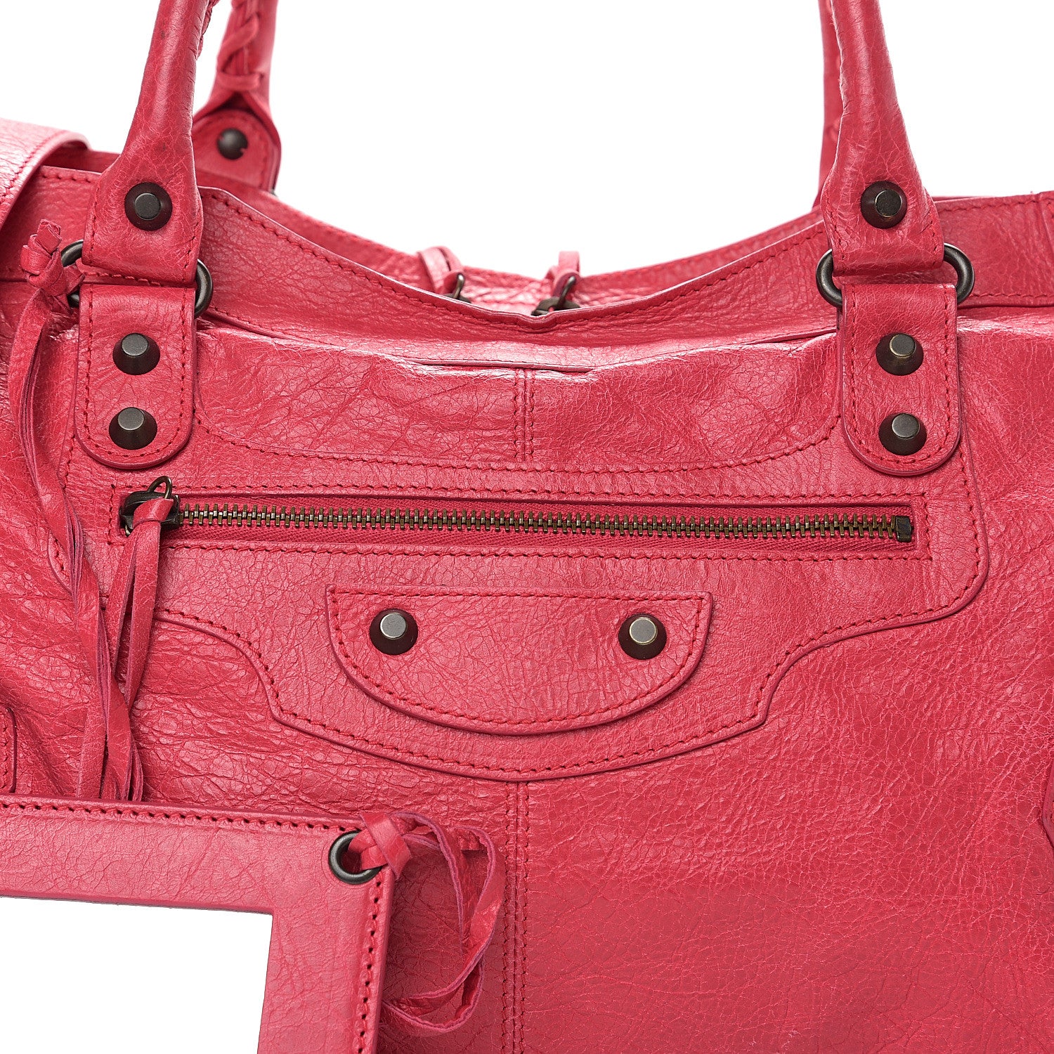 Balenciaga Agneau Classic Hardware Part Time Rose Thulian 10 of 10