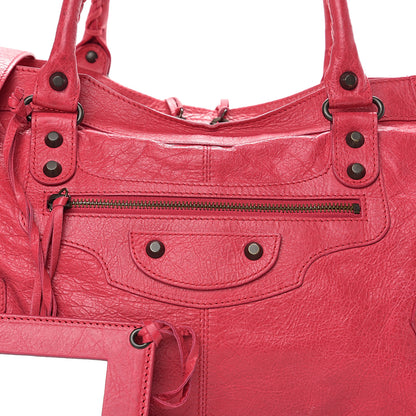 Balenciaga Agneau Classic Hardware Part Time Rose Thulian 10 of 10
