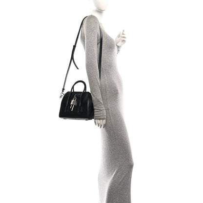 Givenchy Box Calfskin Mini Lock Antigona Shoulder Bag Black 2 of 10