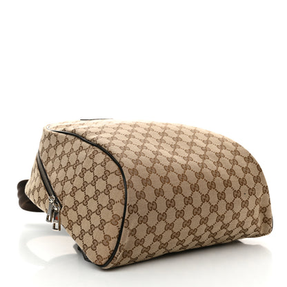 Gucci Monogram Travel Backpack Dark Brown 4 of 10