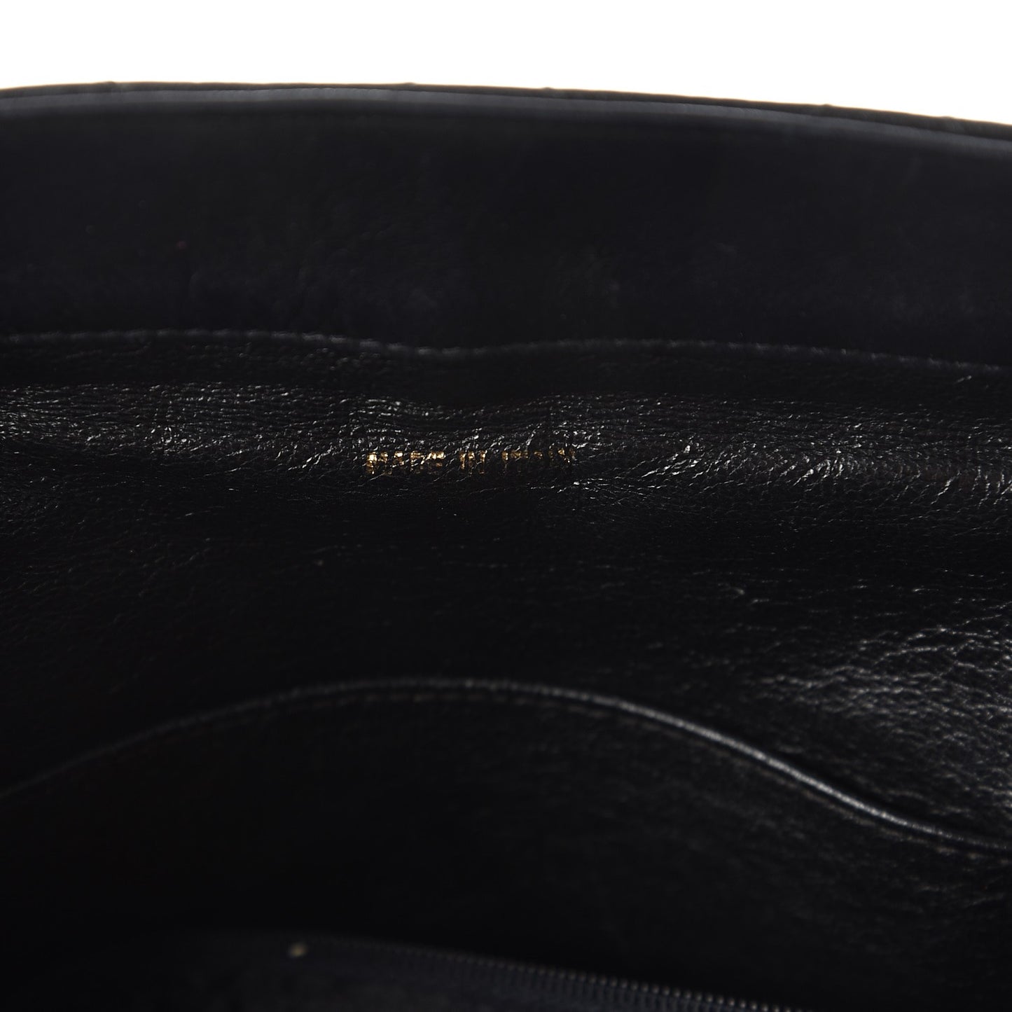 Lambskin Quilted Shoulder Bag Black