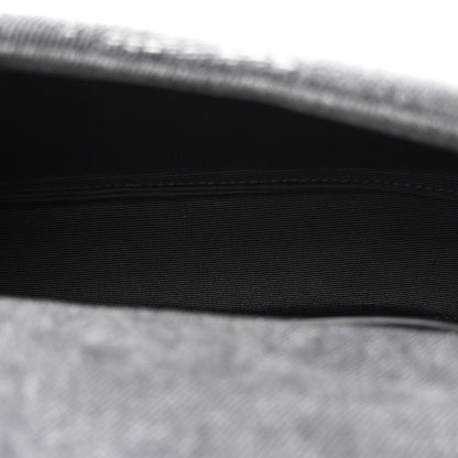 Givenchy Distressed Denim Quilted Small 4G Shoulder Bag Black 5 of 11