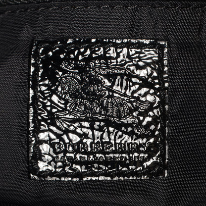 Burberry Nylon Beat Check Small Victoria Tote Black 6 of 8