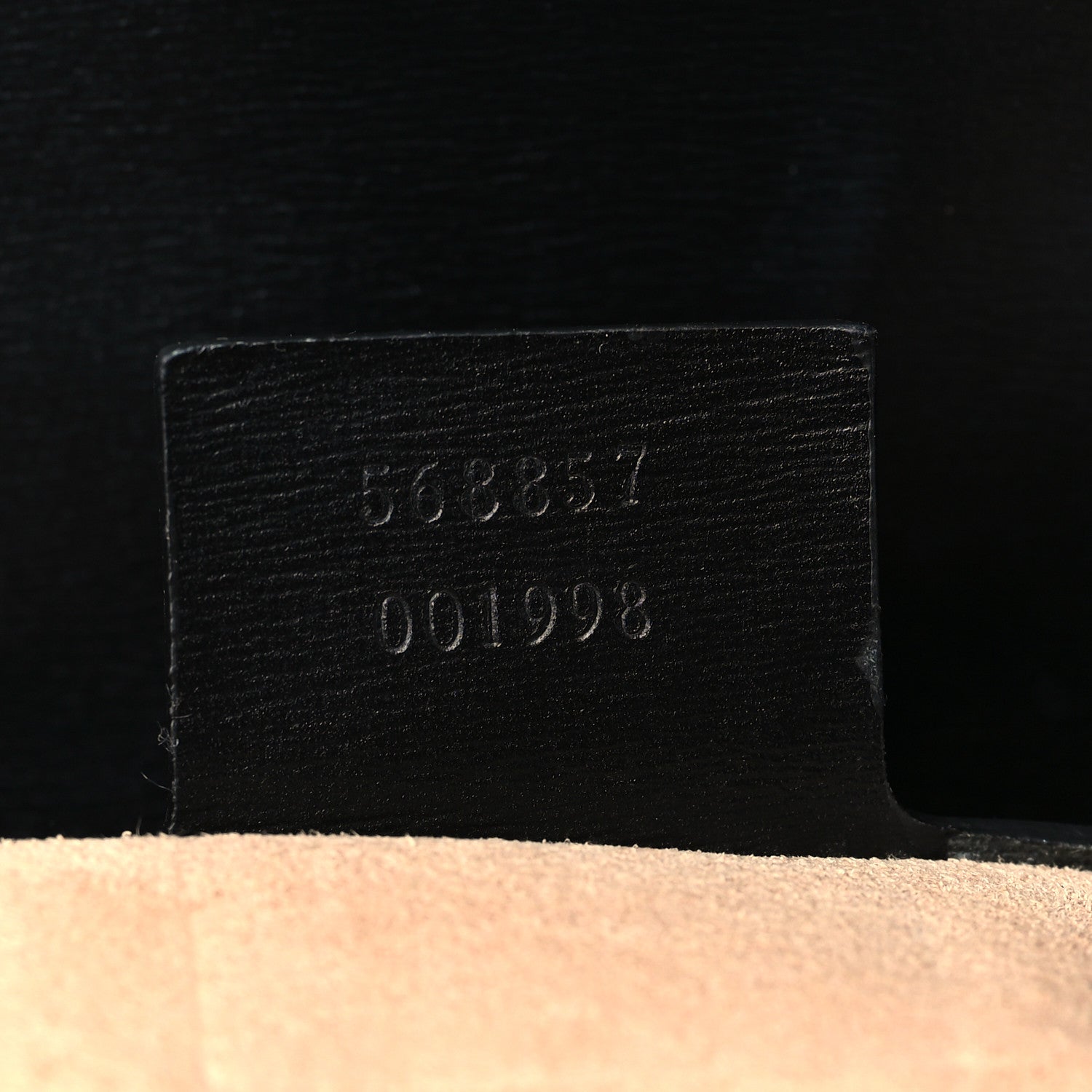Gucci Calfskin Medium Arli Shoulder Bag Black 7 of 7