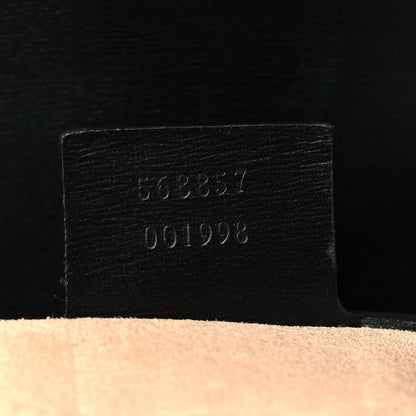 Gucci Calfskin Medium Arli Shoulder Bag Black 7 of 7