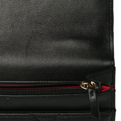 Chanel Lambskin Quilted Chanel 19 Wallet On Chain WOC Black 13 of 15