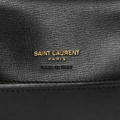 Saint Laurent Smooth Calfskin Monogram Phone Holder Crossbody Black 6 of 8