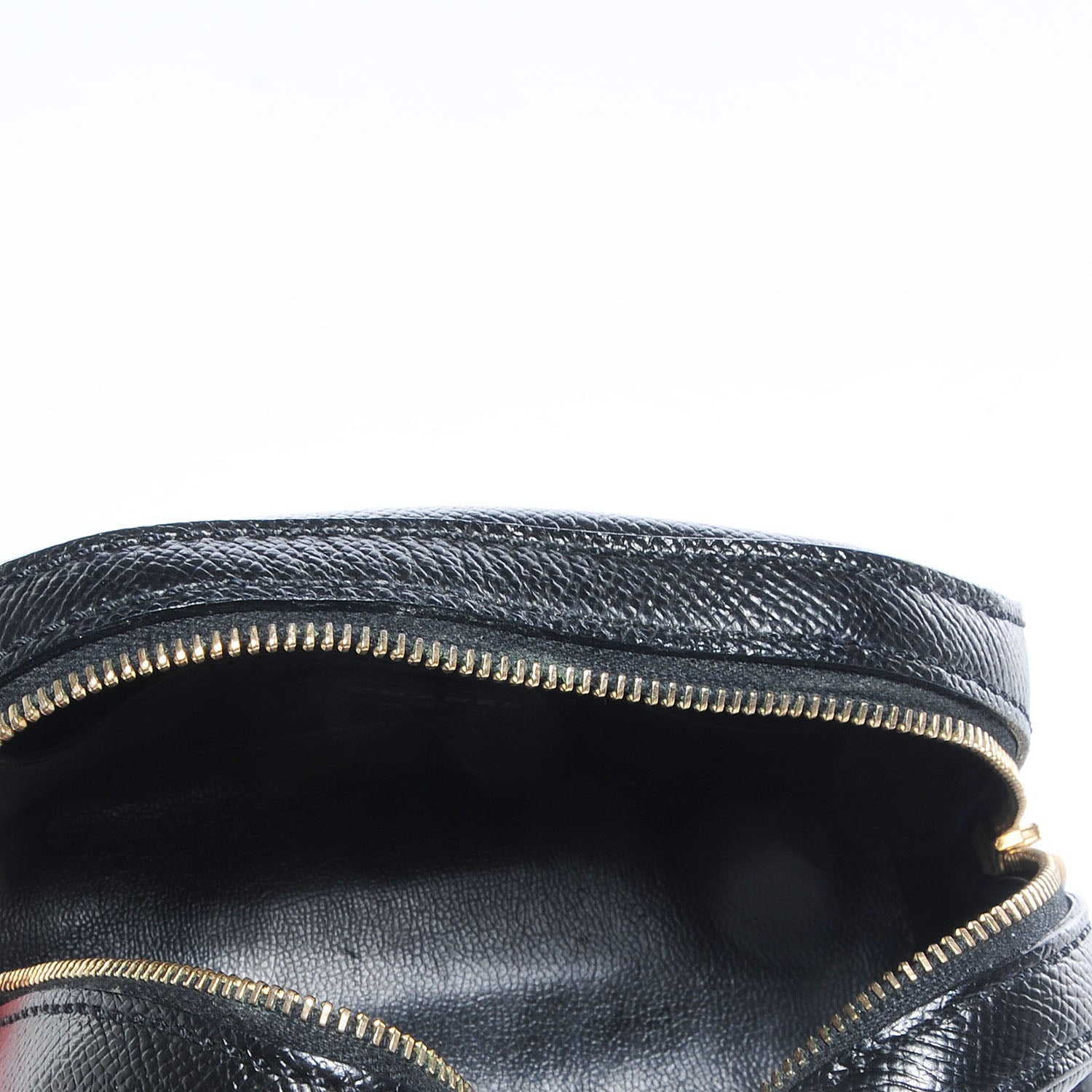 Chanel Grained Calfskin Vanity Cosmetic Case Black 7 of 7