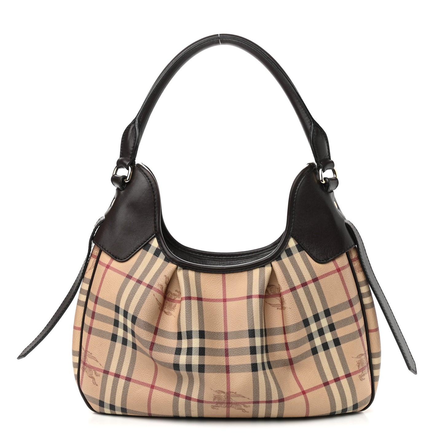 Haymarket Check Small Brooklyn Hobo Brown